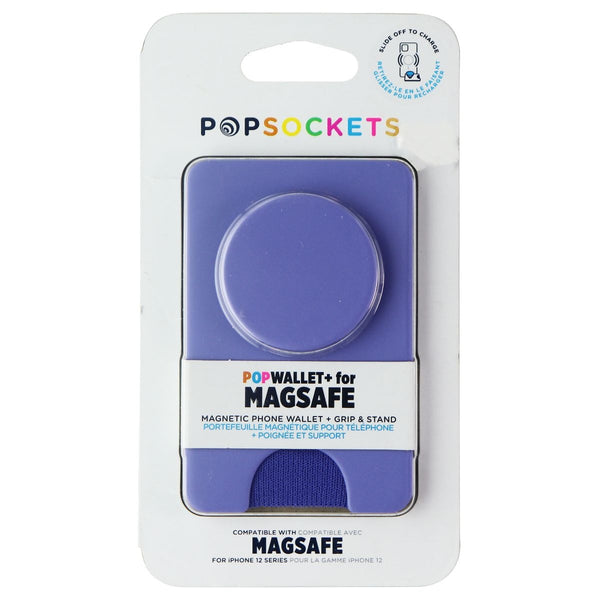 PopSockets PopWallet+ for MagSafe Compatible Devices - Deep Periwinkle