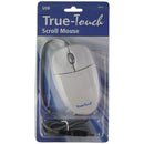 Manhattan True-Touch Basic Scroll Mouse - Wired USB / Off-White (165013)