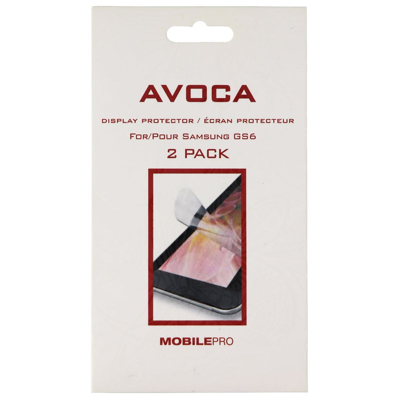 Avoca MobilePro Display Protector 2 Pack for Samsung Galaxy S6 - Clear