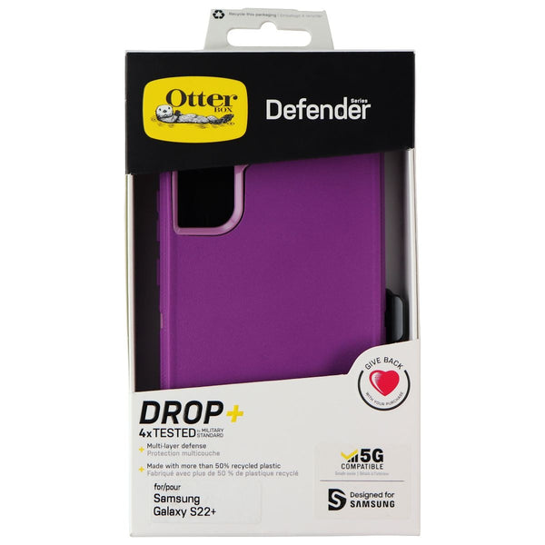 OtterBox Defender Case and Holster for Samsung Galaxy (S22+) - Happy Purple
