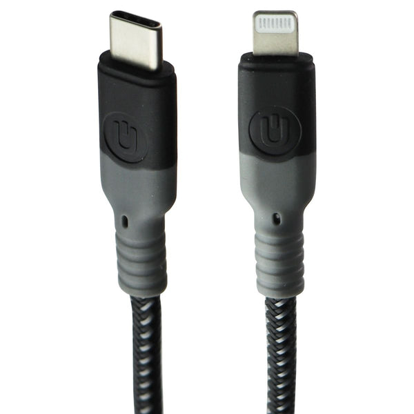 UBREAKIFIX (10-Ft) Durability USB-C to 8-Pin Cable for iPhone/iPad - Black