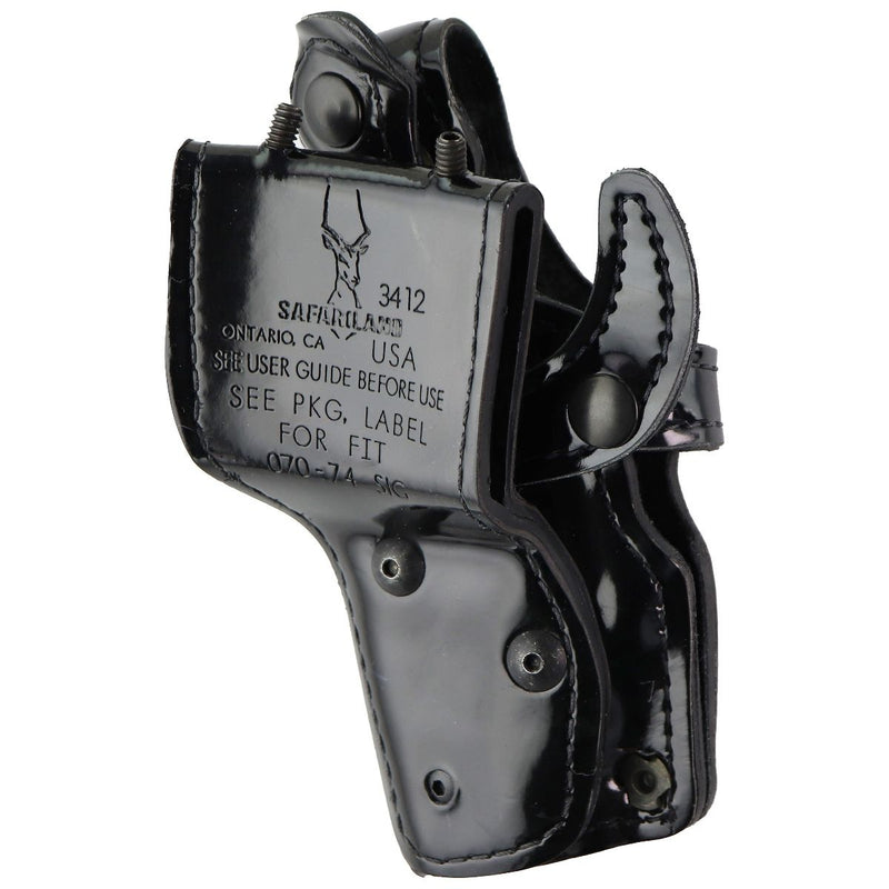 Safariland Right Hand Pistol Holster - Gloss Black (32 18) / 070-74 SIG 5