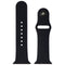 Silicone Watch Band for Apple Watch 38/40/41mm Cases - Black - Small