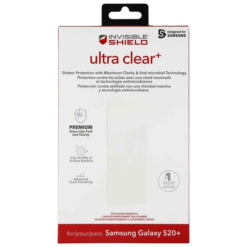 ZAGG Invisible Shield (Ultra Clear+) Screen Protector for Galaxy (S20+) - Clear