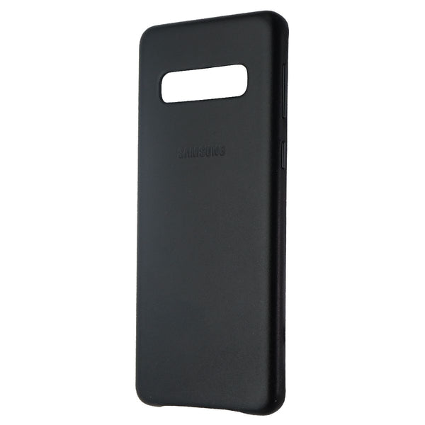 Samsung Leather Cover Series Case for Samsung Galaxy S10 - Black