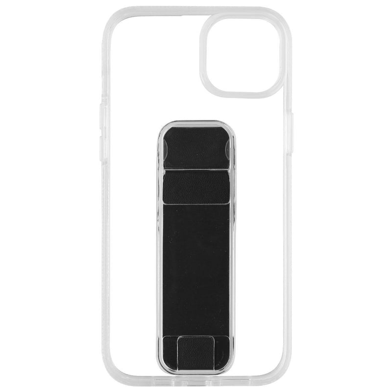 CLCKR Stand & Grip Case for iPhone 14 Plus - Clear/Black