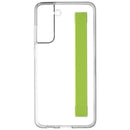 Samsung Slim Strap Cover Case for Galaxy S21 FE (5G) - Clear/White/Neon Yellow