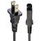 Volex (9.5-Foot) VAC7PS Power Supply Cable Cord Plug - Black 7A 125V E62405SP