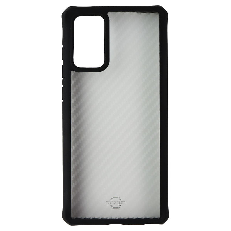 ITSKINS Hybrid Tek  for Samsung Galaxy Note 20 - Black and Transparent