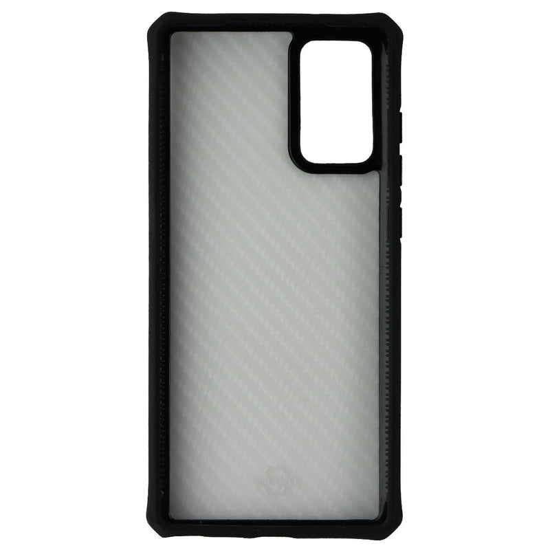 ITSKINS Hybrid Tek  for Samsung Galaxy Note 20 - Black and Transparent