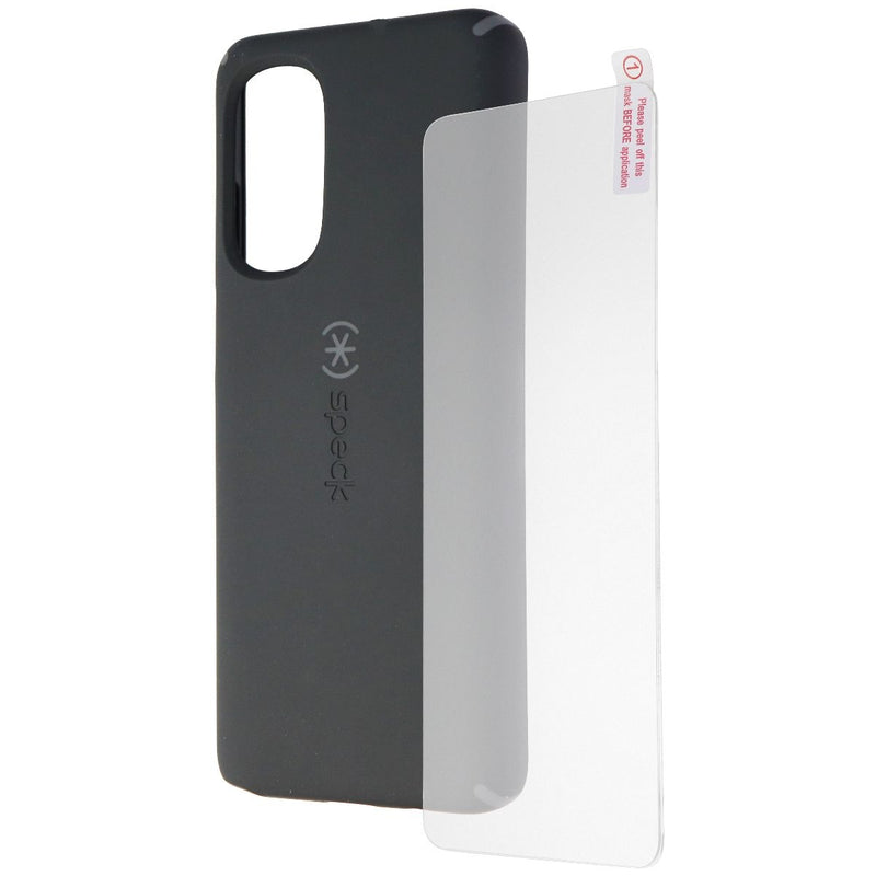 Speck Impact Hero + ShieldView Glass Bundle for Moto G Stylus (5G) 2022 - Black