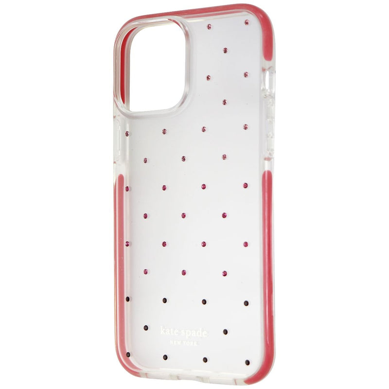 Kate Spade Defensive Case for iPhone 13 Pro Max - Pin Dot Ombre Pink/Clear