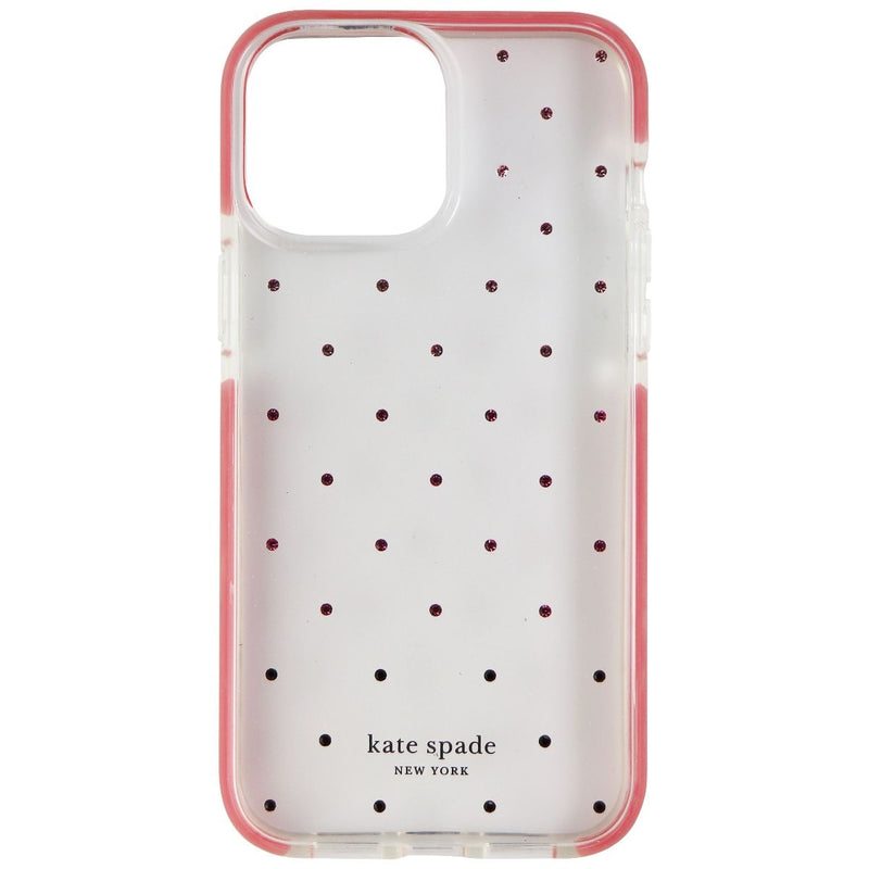 Kate Spade Defensive Case for iPhone 13 Pro Max - Pin Dot Ombre Pink/Clear