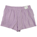 AEROPOSTALE Slouchy High-Rise Fleece Shorts for Women - Lilac (Size: XL)