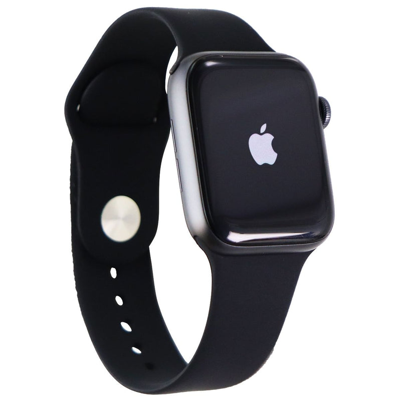 Apple Watch Series 6 (GPS Only) - 44mm Space Gray AL/Black Sport Band (A2292)