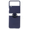 Samsung Silicone Cover with Ring for Samsung Galaxy Z Flip4 - Navy