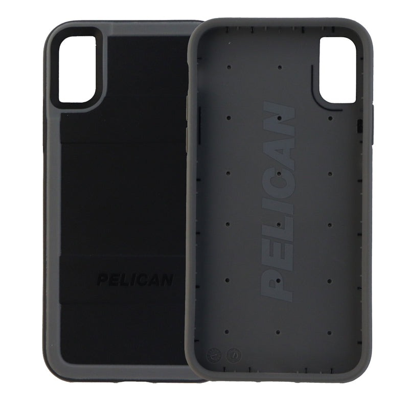 Pelican Protector Series Hybrid Hard Case for Apple iPhone Xs & X - Black/Grey