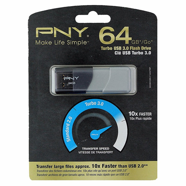 PNY 64GB Turbo USB 3.0 Flash Drive