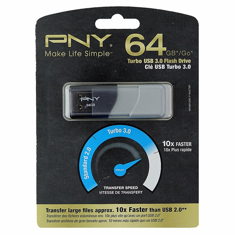 PNY 64GB Turbo USB 3.0 Flash Drive