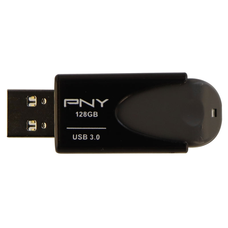 PNY - Attache 4 128GB USB 3.0 / 2.0 Flash Drive - Black