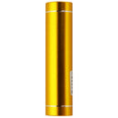 Power Bank Mobile Power Supply Portable Charger for Smartphone 2600mAh, Gold