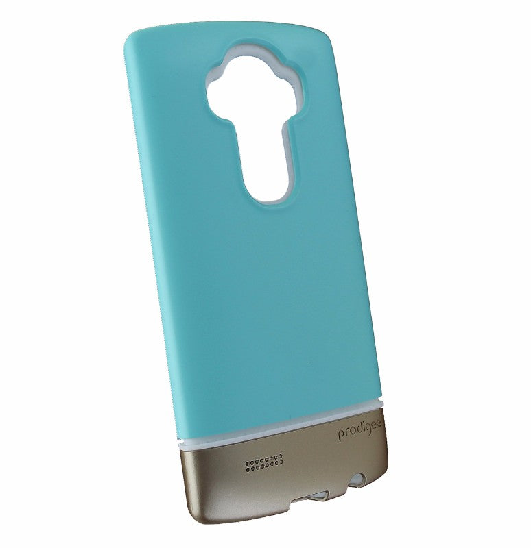 Prodigee Impact Protective Dual Layered Case Cover For LG G4 - Aqua / Gold