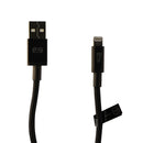 PureGear (62202PG) 10Ft Charge and Sync Data Cable for iPhones - Black