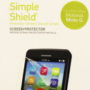 PureGear Simple Shield Crystal Clear Screen Protector for Motorola Moto G