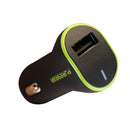 PureGear 12W Extreme USB Car Charger w/ Qualcomm Quick Charge 2.0 - Black/Green