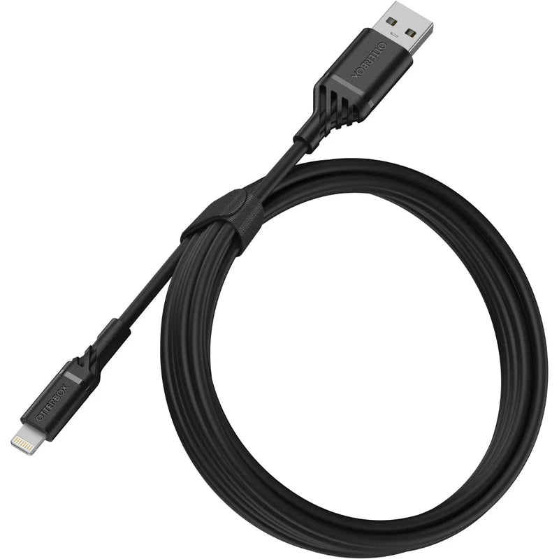 OtterBox (6.6-Ft) USB to Lightning 8-Pin Cable for iPhone/iPad/iPod - Black