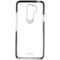 ZAGG Piccadilly Series Hybrid Case for LG G7 ThinQ - Clear / Black