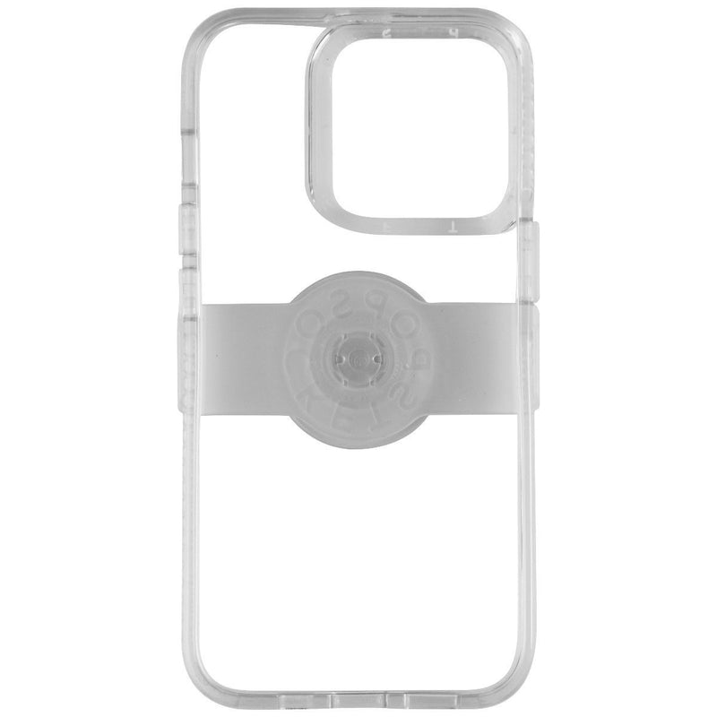 PopSockets PopCase with Holder for iPhone 13 Pro - Clear/Frost