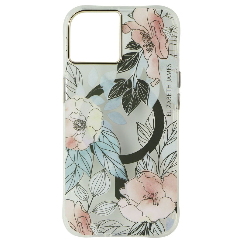 Elizabeth James Case for MagSafe for iPhone 14/13 - Blooms in Bordeaux