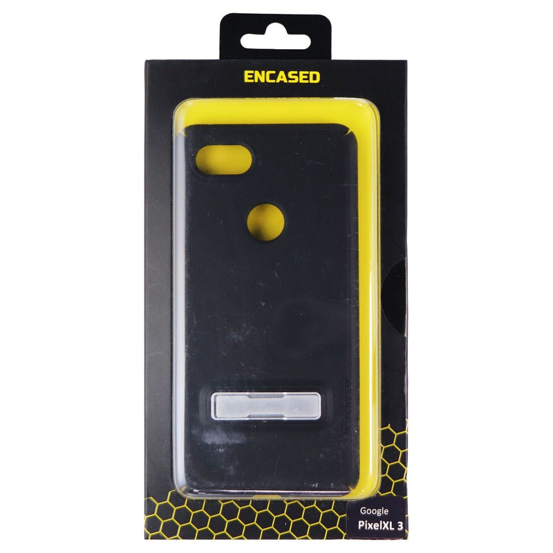 Encased Hardshell Kickstand Case for Google Pixel 3 XL - Matte Black
