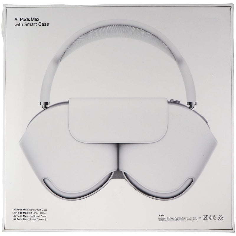 Apple AirPods Max Over-Ear ANC Wireless Headphones - Silver (MGYJ3AM/A, 2020)
