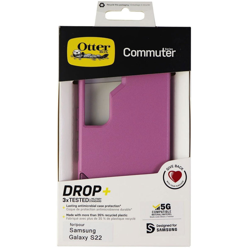 OtterBox Commuter Series Case for Samsung Galaxy S22 - Mauve Way Pink