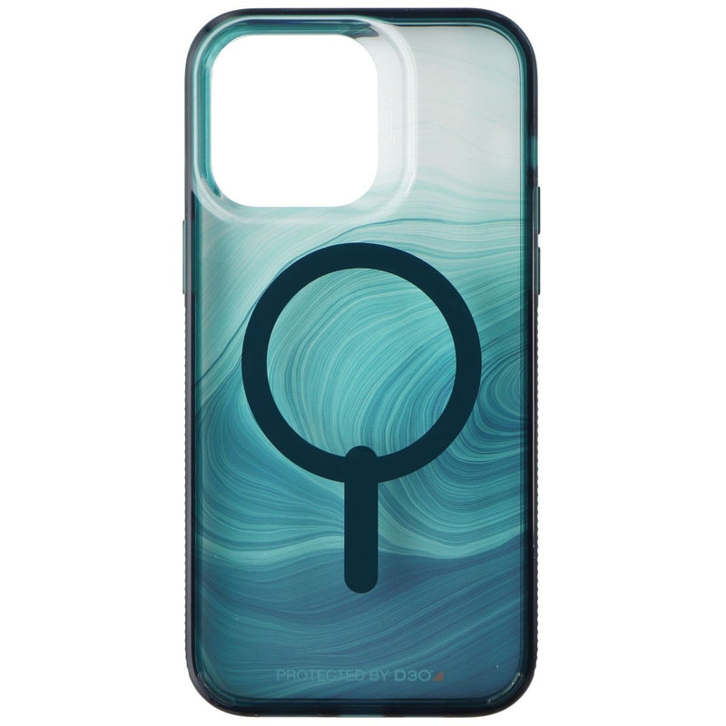 ZAGG Milan Snap Case for MagSafe for Apple iPhone 14 Pro Max - Green Swirl
