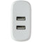 Belkin Dual USB Wall Charger 24W USB-A Charger, White