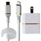 OtterBox Fast 20W Wall Charger and 3-Ft USB-C Cable for iPhone/iPad - Cloud Dust