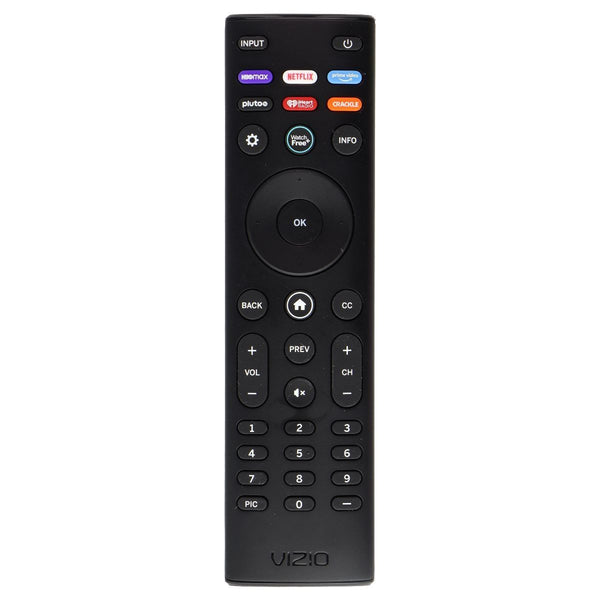 VIZIO SmartCast TV Remote with HBO Max/Netflix/Prime Keys - Black (XRT140V5)