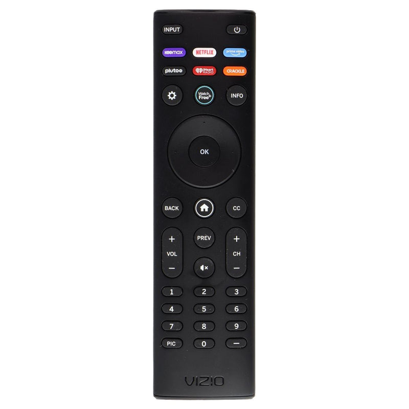 VIZIO SmartCast TV Remote with HBO Max/Netflix/Prime Keys - Black (XRT140V5)