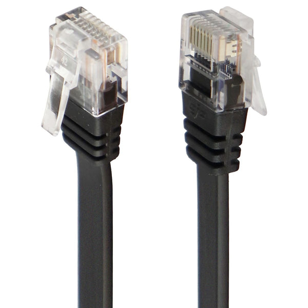 Verizon (5-Foot) Flat Tangle-Free Ethernet CAT 6A Patch Cable - Black