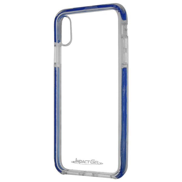 Impact Gel Crusader Lite Series Case for Apple iPhone Xs Max - Clear/Blue