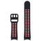 Samsung Extreme Sport Band for Galaxy Watch4 or Later - Black/Red 20mm M/L