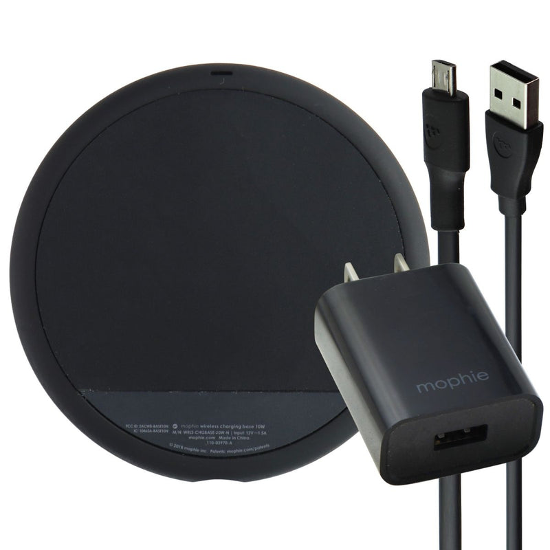 Mophie 10W Charge Stream Pad+ Qi Fast Charge Wireless Charging Pad - Black