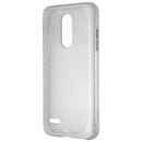 Case-Mate Sheer Glam Hardshell Case for LG K30 Smartphone - Clear/Silver Glitter