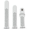 Apple (38mm) Nike Sport Band for Apple Watch 38/40/41mm - Pure Platinum/Black