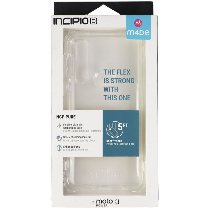 Incipio NGP Pure Case for Motorola G Power (2020) Smartphone - Clear