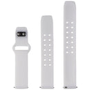Affinity Bands (20mm) Watch Band for Smartwatches & More - White Silicone