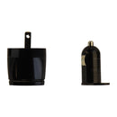 Qmadix 1A Car And Wall Adapters with 4Ft Micro-USB Cable Charging Kit - Black